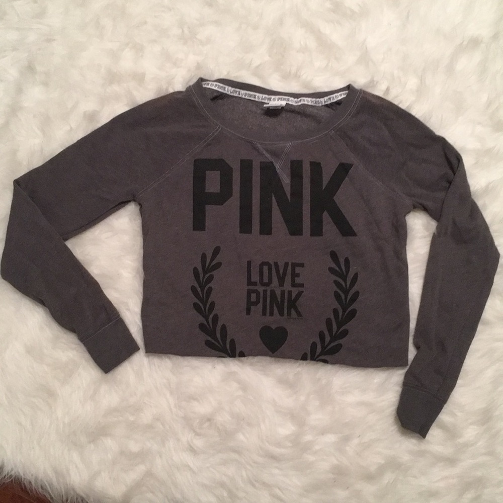 Cropped PINK sweatshirt